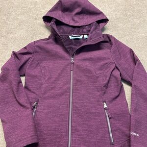 Free Country Women's Purple Raincoat